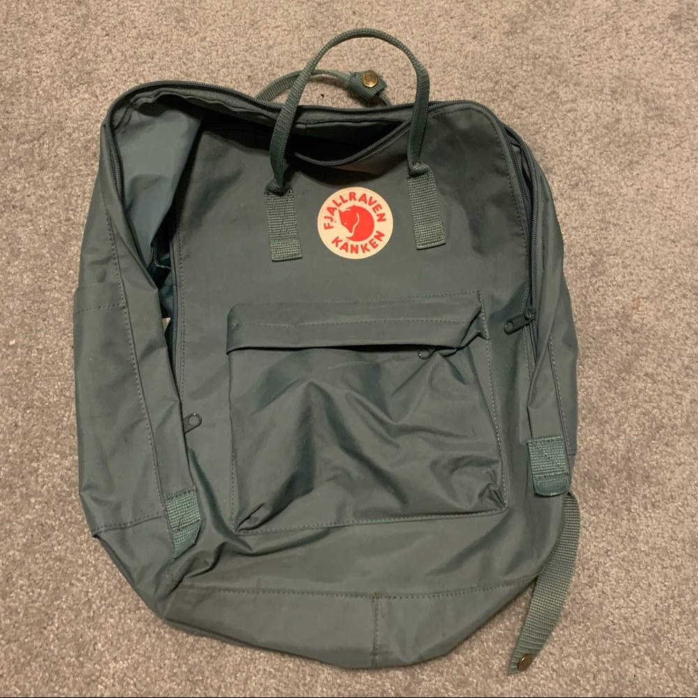COPY - Fjall Raven kanken canvas book bag (fallen raven)